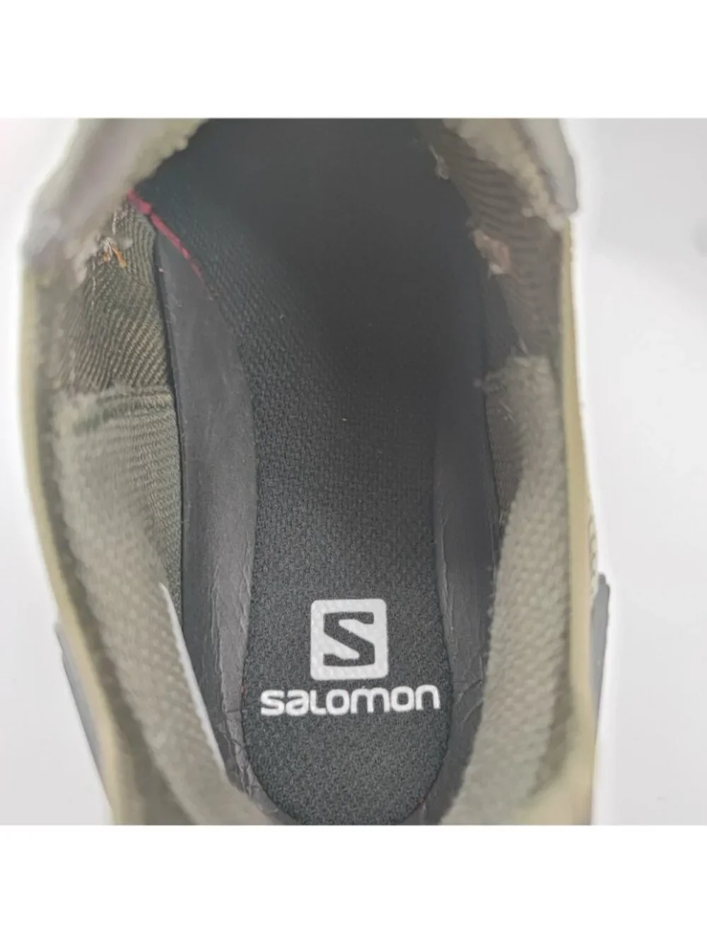 Salomon XT-Rush Women’s Size 8.5 Olive Green Mesh Trail Shoes Sneakers 416594